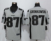 Nike New England Patriots #87 Rob Gronkowski Gray Gridiron II Limited Stitched Jersey,baseball caps,new era cap wholesale,wholesale hats